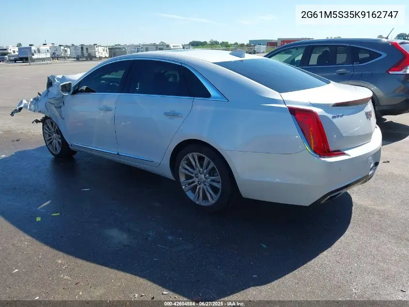 2019 Cadillac Xts Luxury VIN: 2G61M5S35K9162747 Lot: 42604584