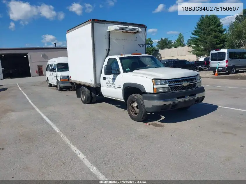 2007 Chevrolet Silverado 3500 Chassis Classic Work Truck VIN: 1GBJC34U27E150607 Lot: 42804069
