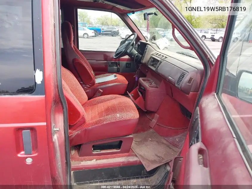 1994 Chevrolet Astro VIN: 1GNEL19W5RB176819 Lot: 42116566