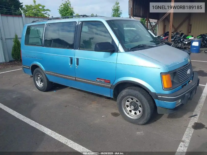1994 Chevrolet Astro VIN: 1GNEL19W0RB189185 Lot: 42297771