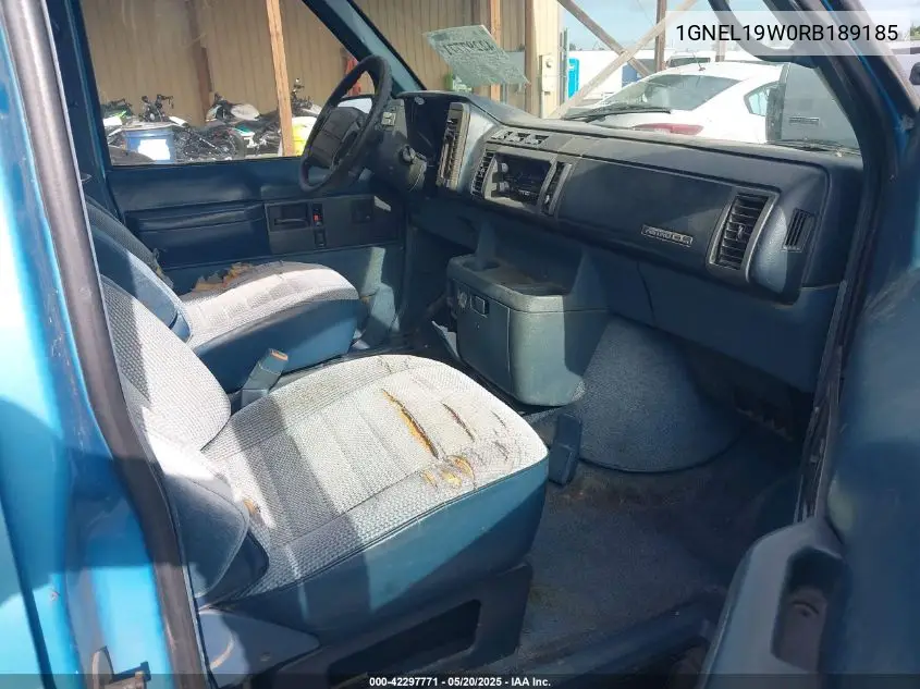 1994 Chevrolet Astro VIN: 1GNEL19W0RB189185 Lot: 42297771