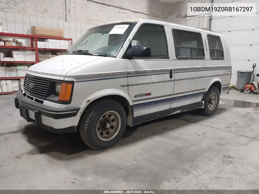 1994 Chevrolet Astro VIN: 1GBDM19Z0RB167297 Lot: 42305621