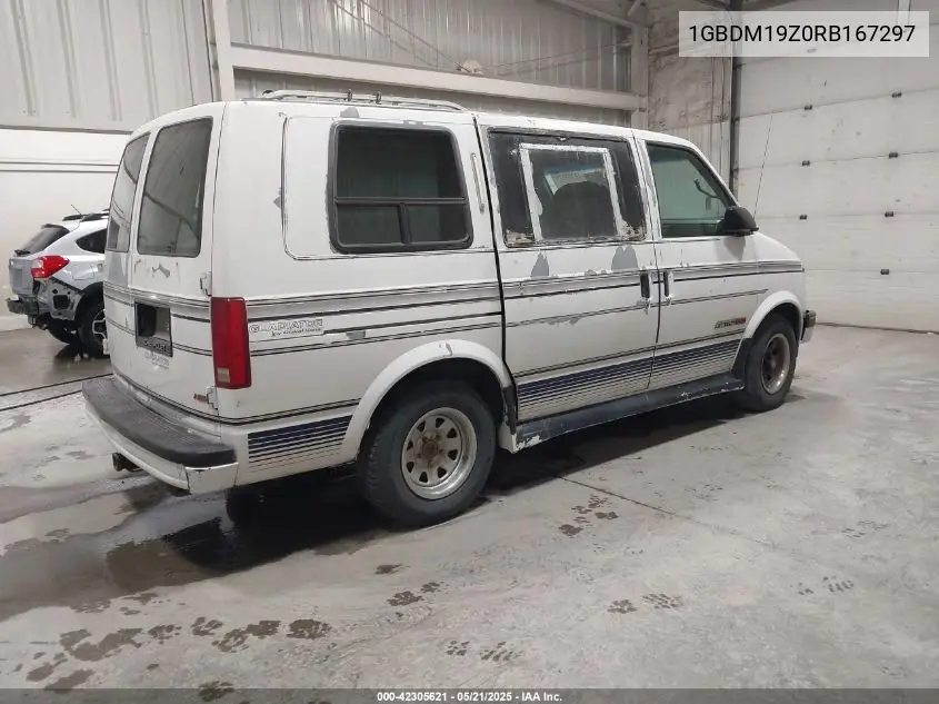 1994 Chevrolet Astro VIN: 1GBDM19Z0RB167297 Lot: 42305621