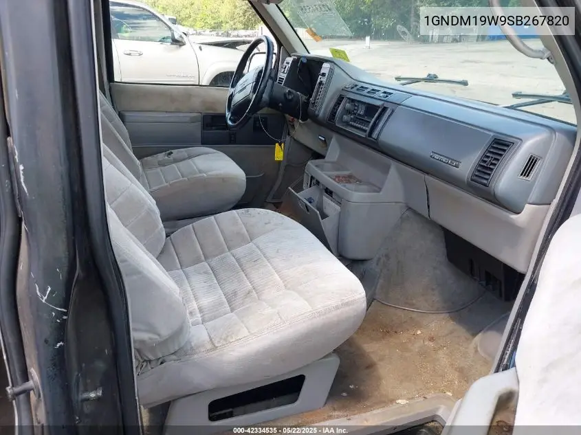 1995 Chevrolet Astro VIN: 1GNDM19W9SB267820 Lot: 42334535