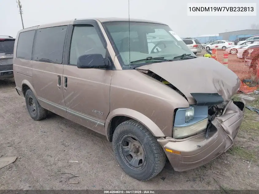 1997 Chevrolet Astro Ls Cmi VIN: 1GNDM19W7VB232813 Lot: 42046310