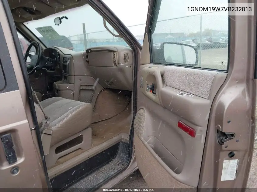 1997 Chevrolet Astro Ls Cmi VIN: 1GNDM19W7VB232813 Lot: 42046310