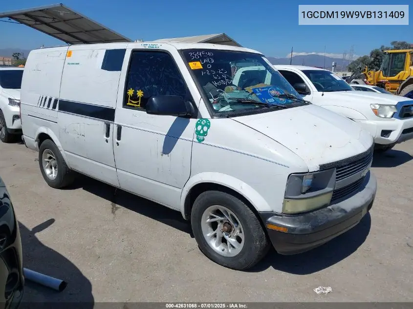 1997 Chevrolet Astro VIN: 1GCDM19W9VB131409 Lot: 42631068