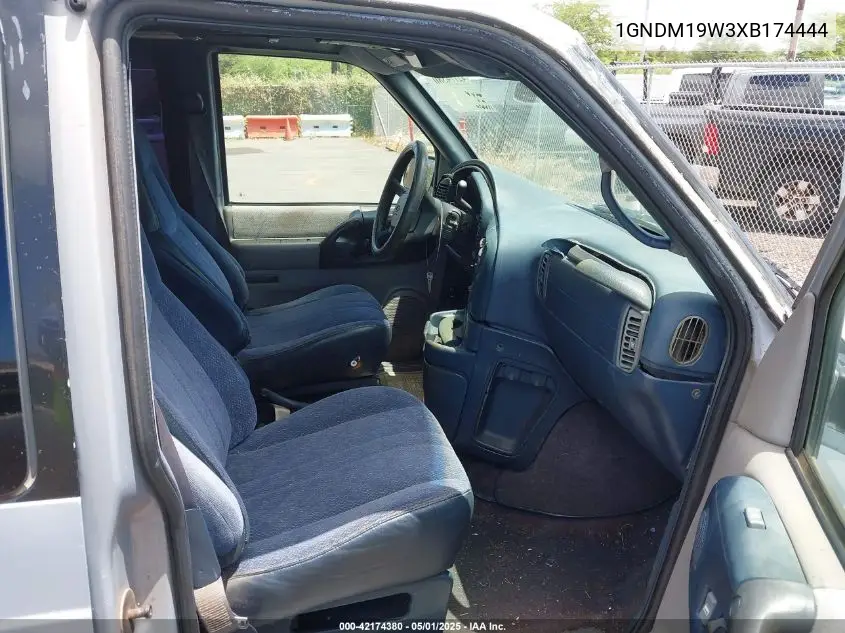 1999 Chevrolet Astro VIN: 1GNDM19W3XB174444 Lot: 42174380