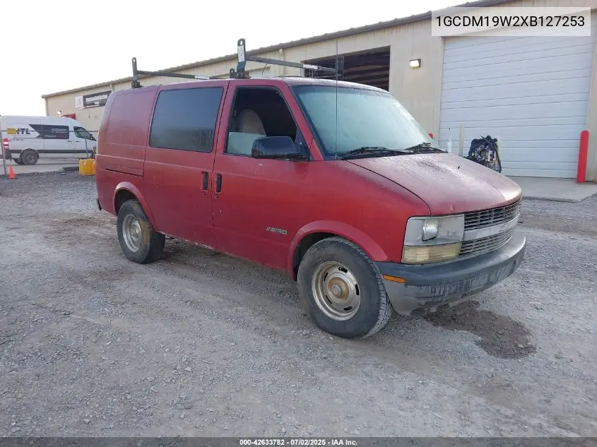 1999 Chevrolet Astro VIN: 1GCDM19W2XB127253 Lot: 42633782