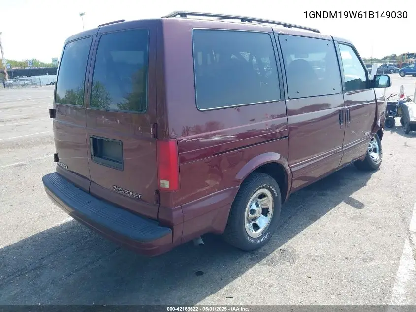 2001 Chevrolet Astro Ls VIN: 1GNDM19W61B149030 Lot: 42169622