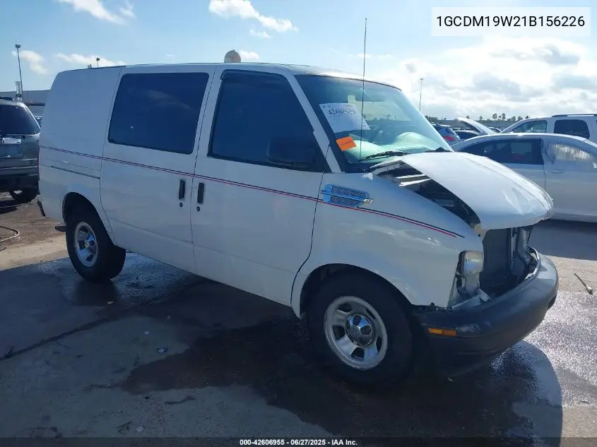 2001 Chevrolet Astro VIN: 1GCDM19W21B156226 Lot: 42606955