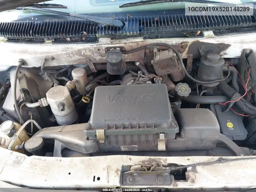 2002 Chevrolet Astro VIN: 1GCDM19X52B148289 Lot: 41975772