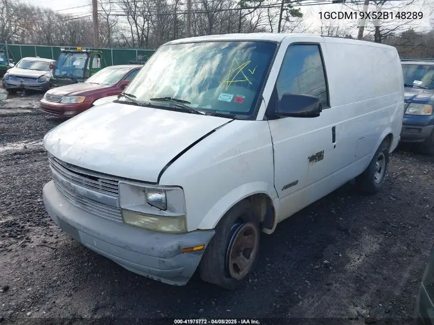 2002 Chevrolet Astro VIN: 1GCDM19X52B148289 Lot: 41975772