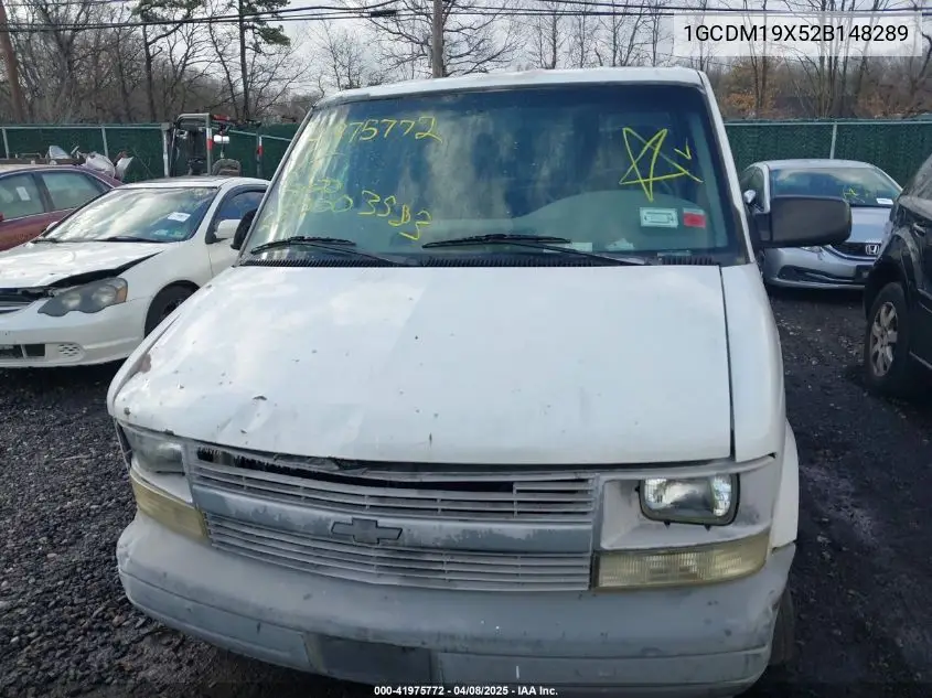 2002 Chevrolet Astro VIN: 1GCDM19X52B148289 Lot: 41975772