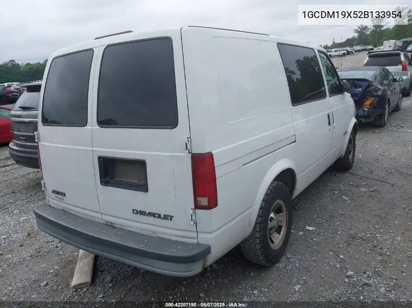 2002 Chevrolet Astro VIN: 1GCDM19X52B133954 Lot: 42207190