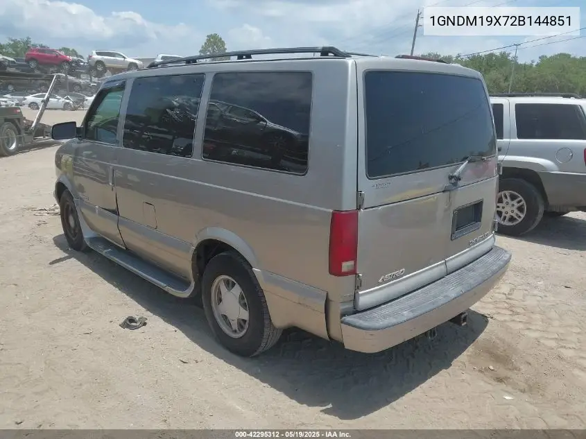 2002 Chevrolet Astro Ls VIN: 1GNDM19X72B144851 Lot: 42295312