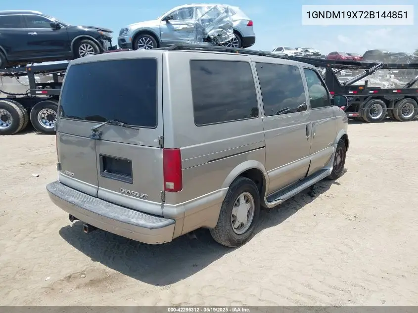 2002 Chevrolet Astro Ls VIN: 1GNDM19X72B144851 Lot: 42295312