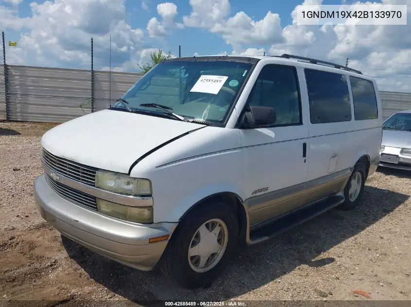 2002 Chevrolet Astro Ls VIN: 1GNDM19X42B133970 Lot: 42585489