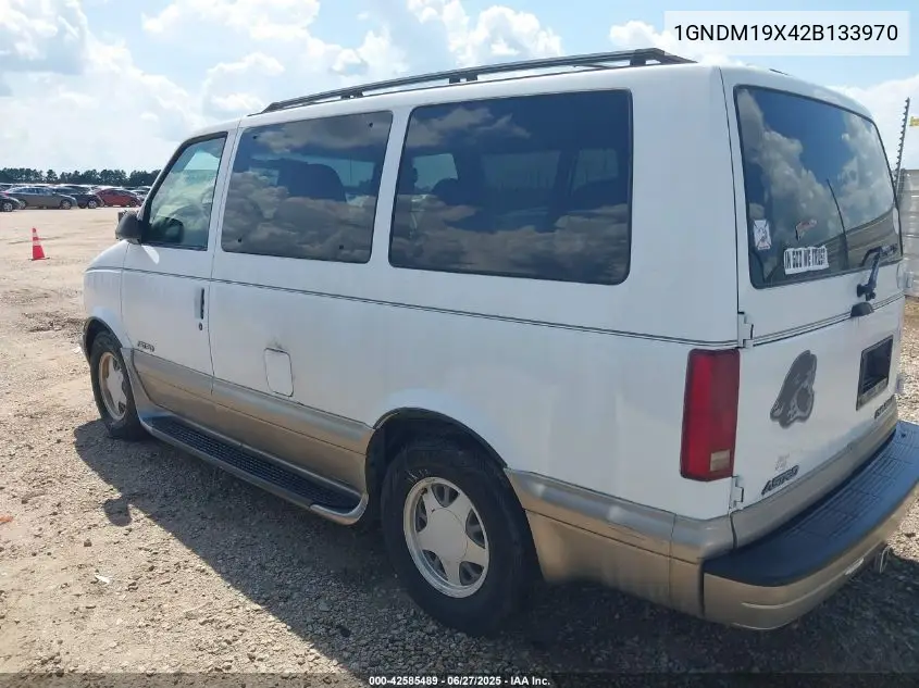 2002 Chevrolet Astro Ls VIN: 1GNDM19X42B133970 Lot: 42585489