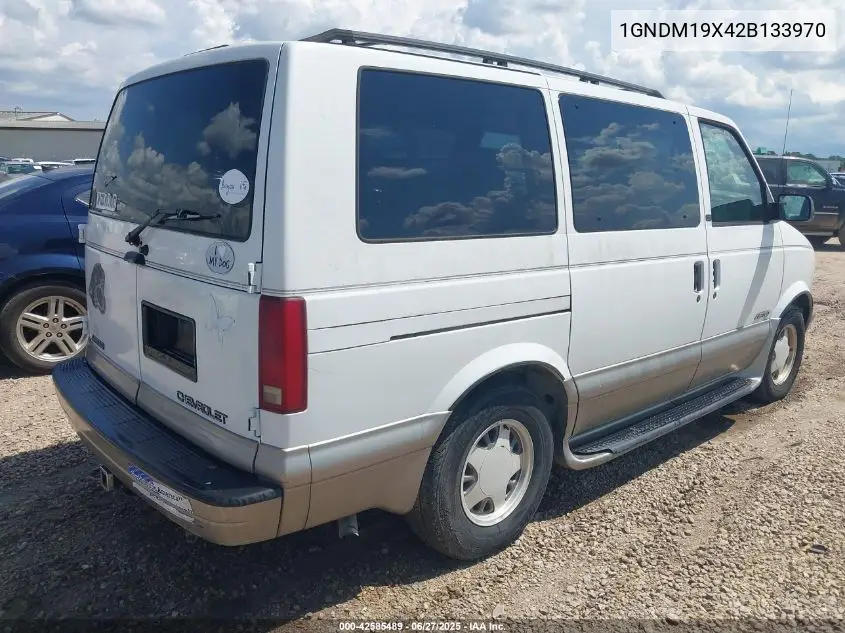 2002 Chevrolet Astro Ls VIN: 1GNDM19X42B133970 Lot: 42585489
