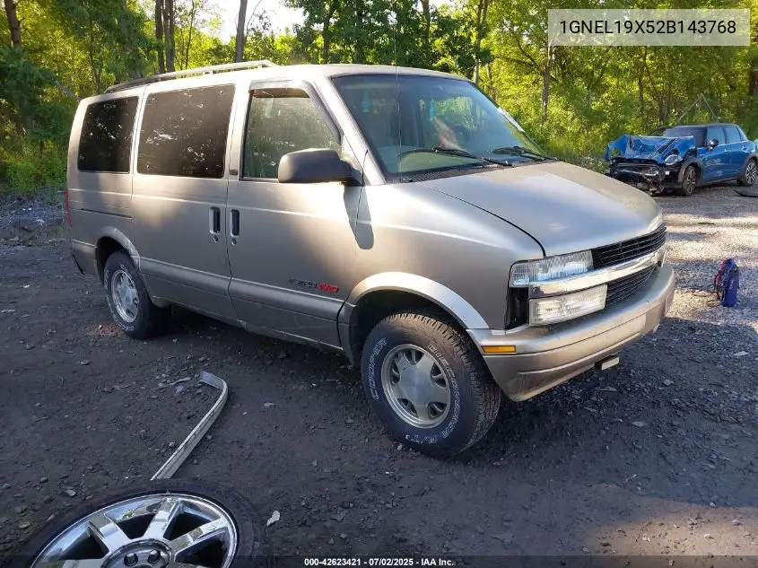 2002 Chevrolet Astro Ls VIN: 1GNEL19X52B143768 Lot: 42623421