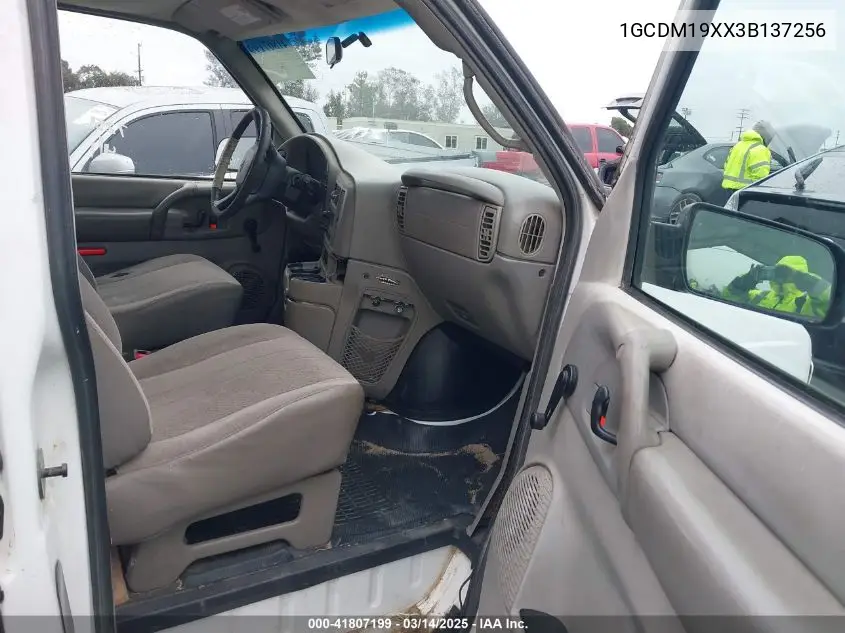 2003 Chevrolet Astro VIN: 1GCDM19XX3B137256 Lot: 41807199