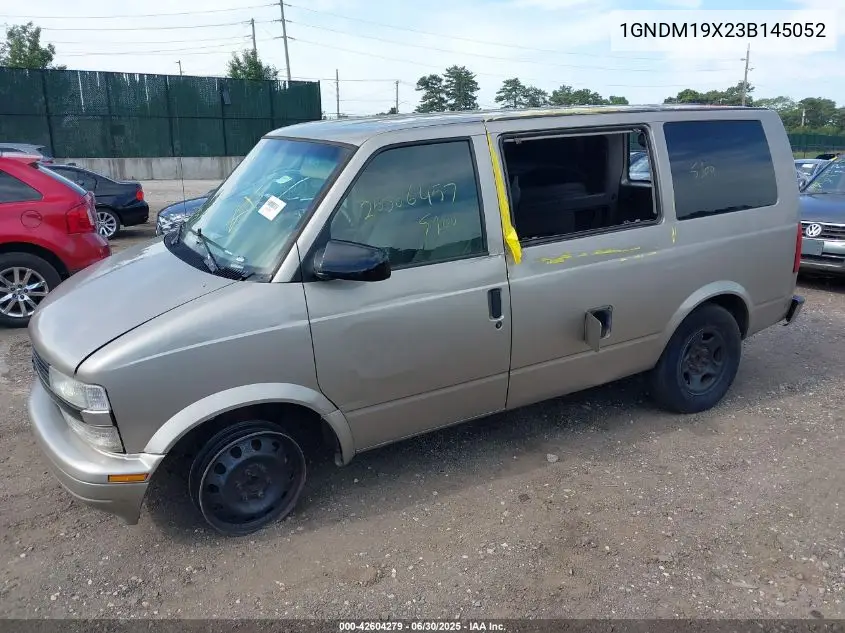 2003 Chevrolet Astro VIN: 1GNDM19X23B145052 Lot: 42604279