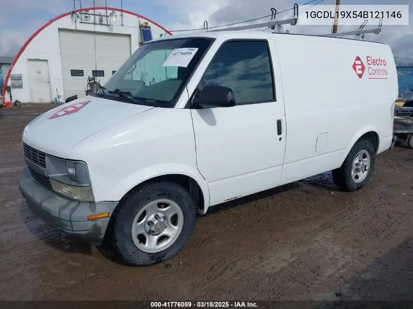 2004 Chevrolet Astro VIN: 1GCDL19X54B121146 Lot: 41776059