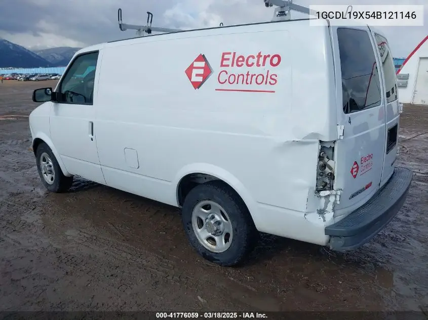2004 Chevrolet Astro VIN: 1GCDL19X54B121146 Lot: 41776059