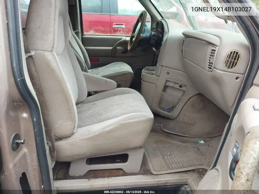 2004 Chevrolet Astro VIN: 1GNEL19X14B103027 Lot: 42238802