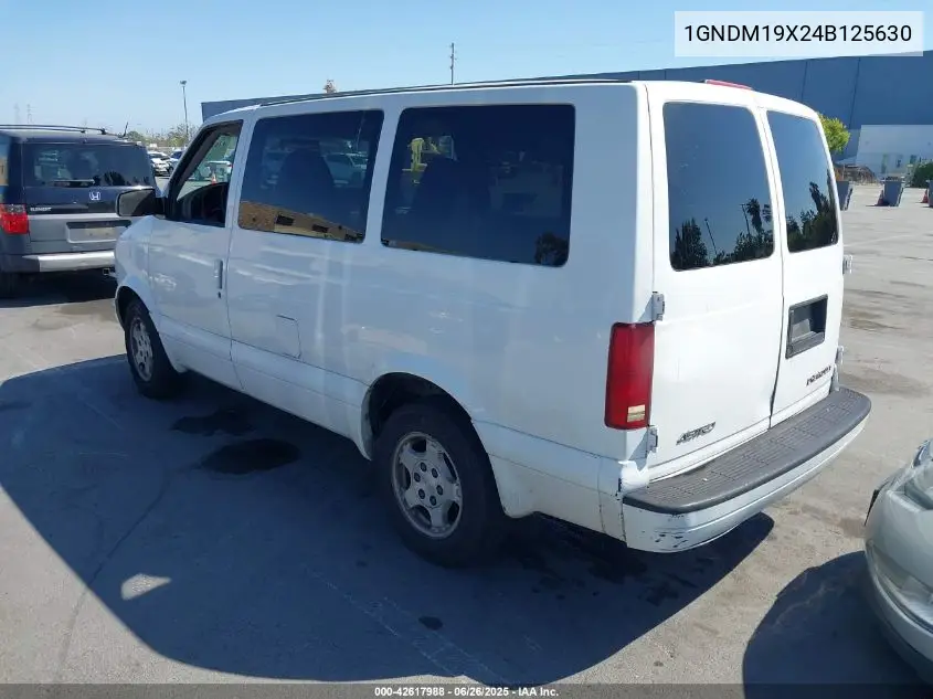 2004 Chevrolet Astro VIN: 1GNDM19X24B125630 Lot: 42617988