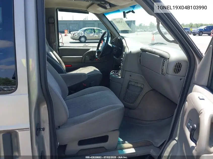 2004 Chevrolet Astro VIN: 1GNEL19X04B103990 Lot: 42630883
