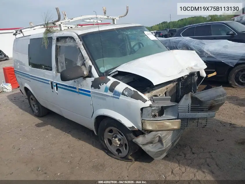2005 Chevrolet Astro VIN: 1GCDM19X75B113130 Lot: 42027938