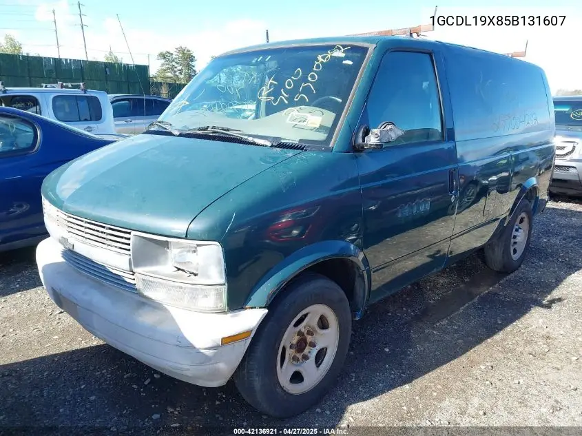 2005 Chevrolet Astro VIN: 1GCDL19X85B131607 Lot: 42136921
