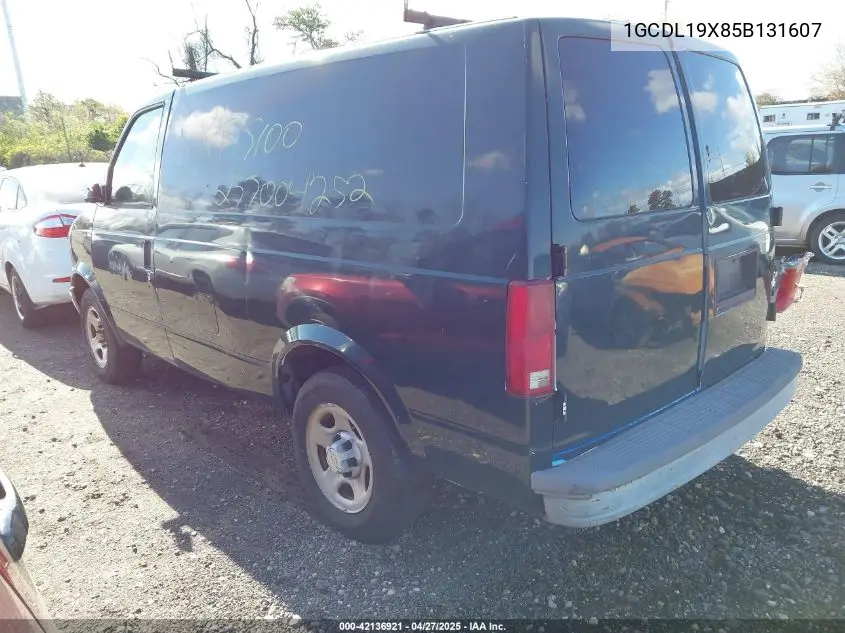 2005 Chevrolet Astro VIN: 1GCDL19X85B131607 Lot: 42136921