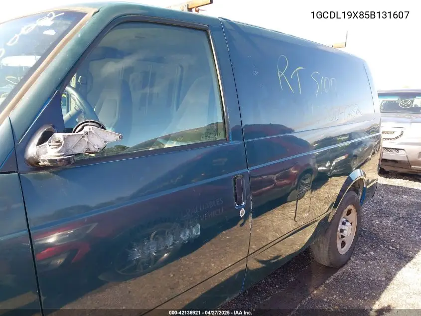 2005 Chevrolet Astro VIN: 1GCDL19X85B131607 Lot: 42136921