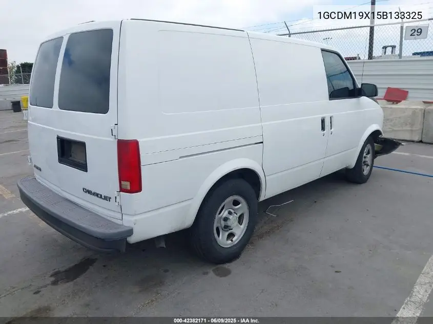 2005 Chevrolet Astro VIN: 1GCDM19X15B133325 Lot: 42382171