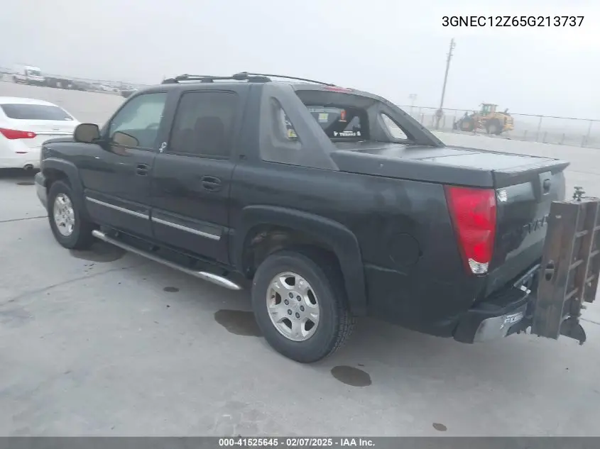 2005 Chevrolet Avalanche 1500 Z66 VIN: 3GNEC12Z65G213737 Lot: 41525645