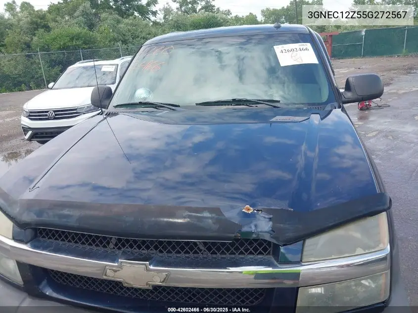 2005 Chevrolet Avalanche 1500 Ls VIN: 3GNEC12Z55G272567 Lot: 42602466