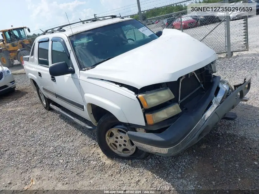 2005 Chevrolet Avalanche 1500 Ls VIN: 3GNEC12Z35G296639 Lot: 42811486