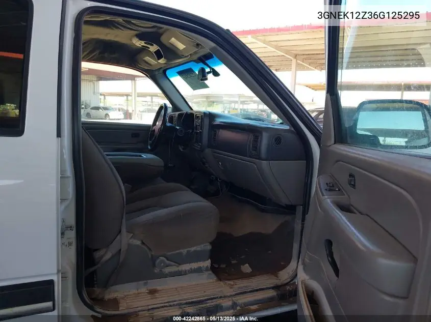 2006 Chevrolet Avalanche 1500 Z71 VIN: 3GNEK12Z36G125295 Lot: 42242865