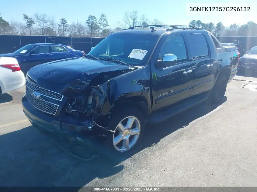 2007 Chevrolet Avalanche 1500 Ltz VIN: 3GNFK12357G296132 Lot: 41667931