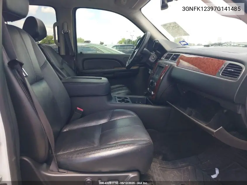 2007 Chevrolet Avalanche 1500 Ltz VIN: 3GNFK12397G141485 Lot: 42251774