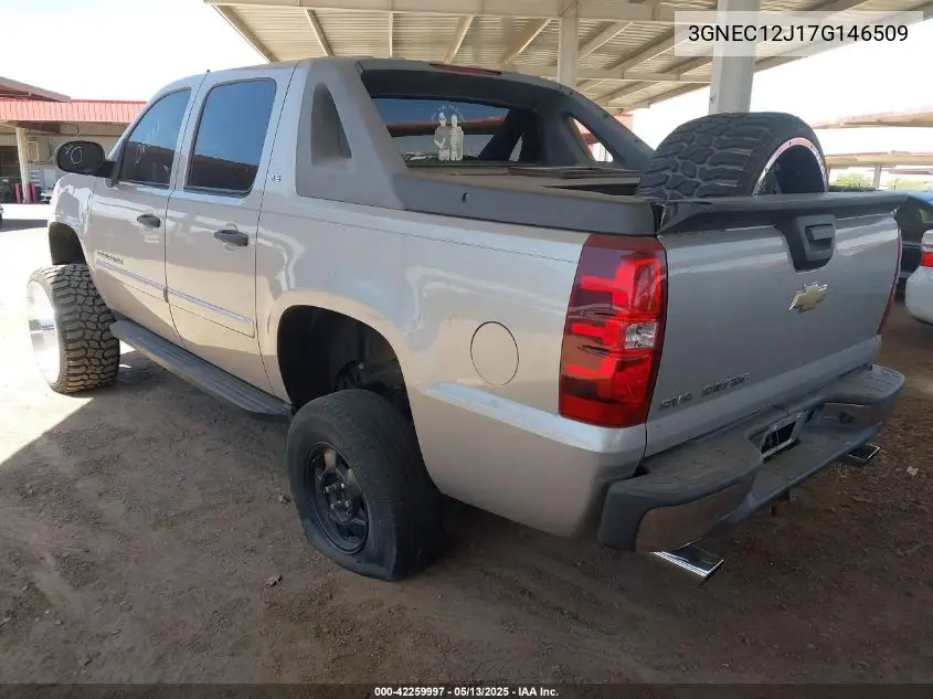 2007 Chevrolet Avalanche 1500 Ls VIN: 3GNEC12J17G146509 Lot: 42259997