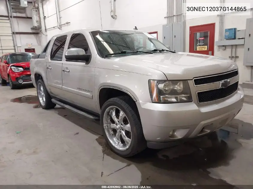 2007 Chevrolet Avalanche 1500 Ltz VIN: 3GNEC12037G144865 Lot: 42592982