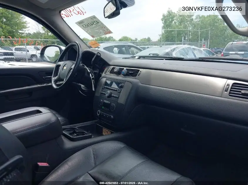 2010 Chevrolet Avalanche 1500 Lt1 VIN: 3GNVKFE0XAG273236 Lot: 42541653