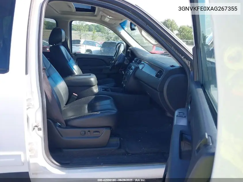 2010 Chevrolet Avalanche 1500 Lt1 VIN: 3GNVKFE0XAG267355 Lot: 42598180