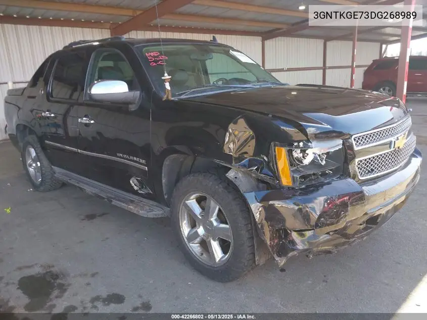 2013 Chevrolet Avalanche Ltz VIN: 3GNTKGE73DG268989 Lot: 42266802