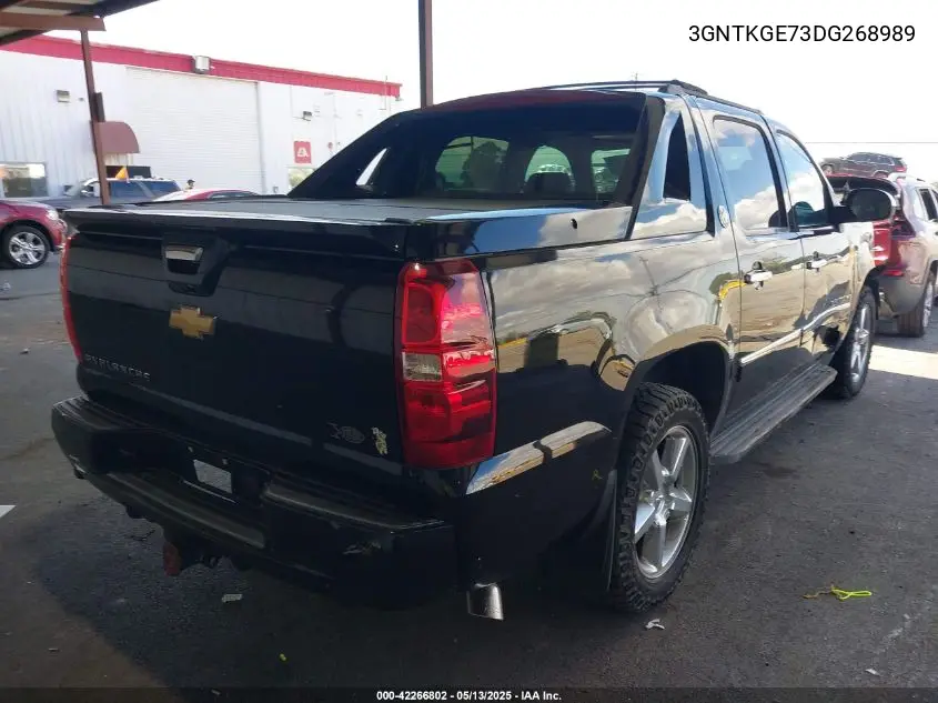 2013 Chevrolet Avalanche Ltz VIN: 3GNTKGE73DG268989 Lot: 42266802