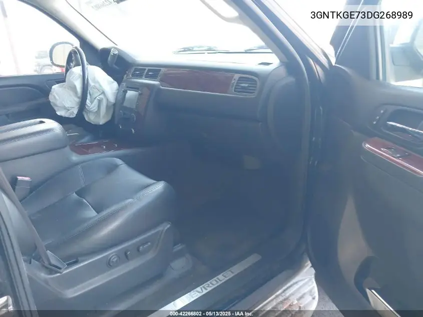 2013 Chevrolet Avalanche Ltz VIN: 3GNTKGE73DG268989 Lot: 42266802